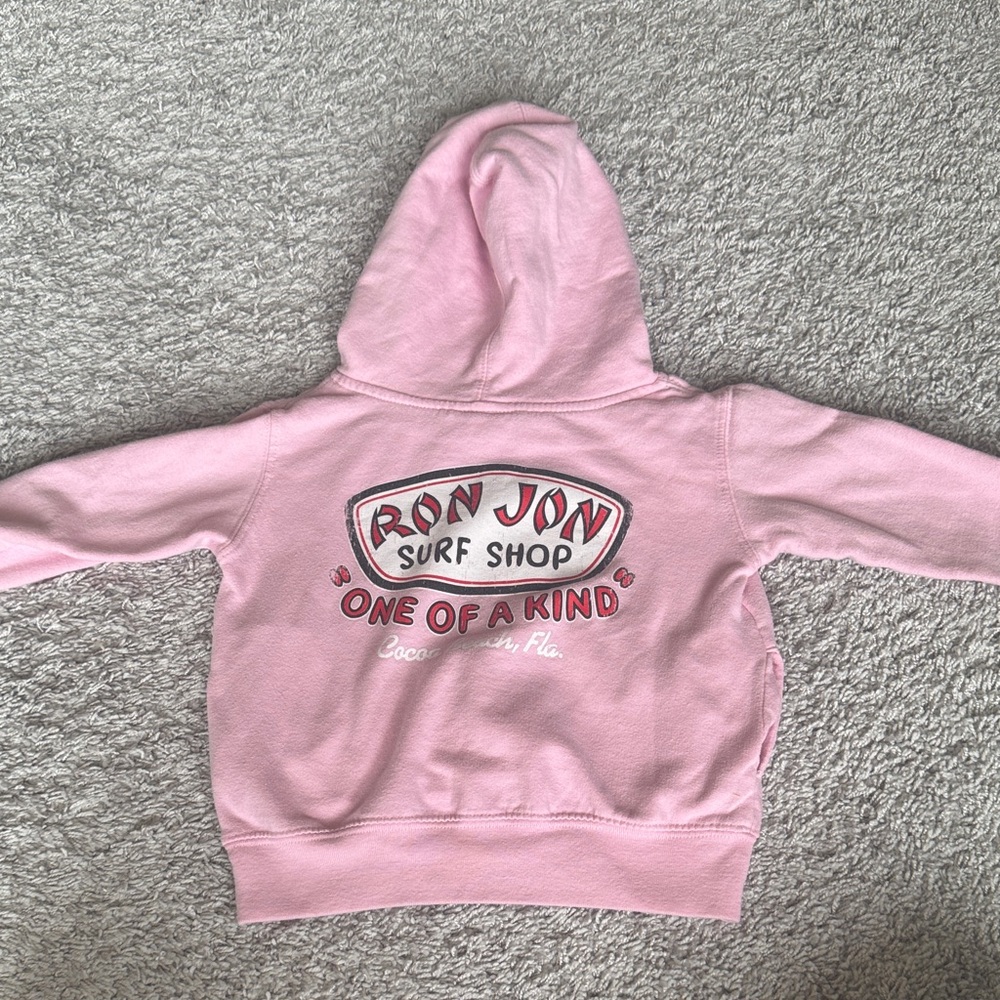 Ron Jon Pink Kids Hoodie